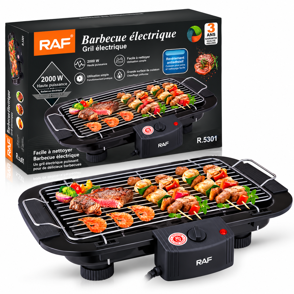Barbecue électrique RAF R.5301