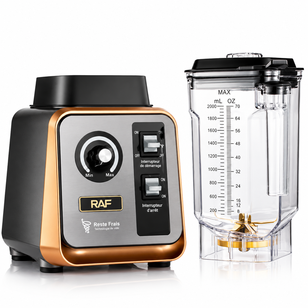 Blender pour smoothies RAF R.2942 — 2 L — photo 3