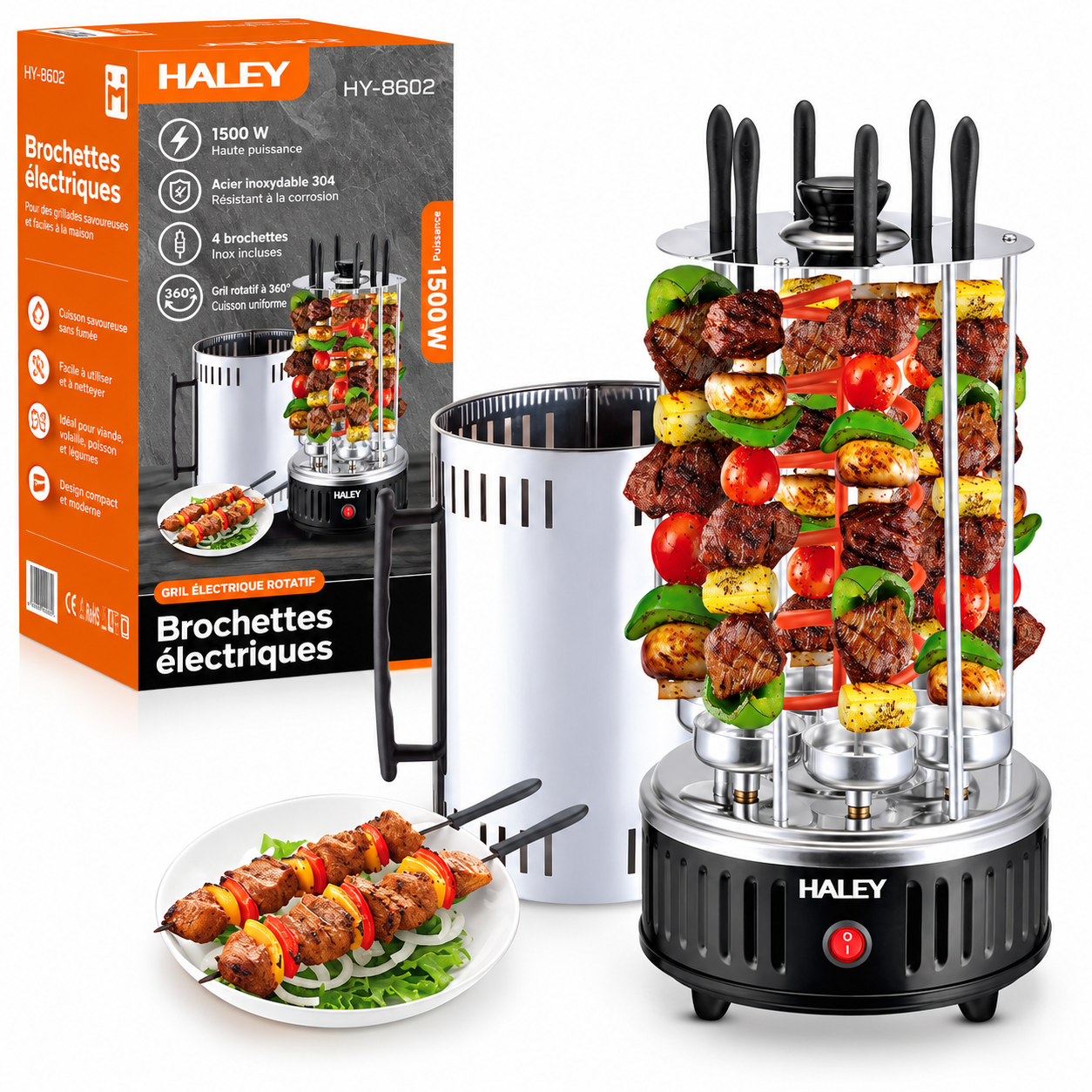 Brochettes électriques HALEY HY-8602 — vue 4