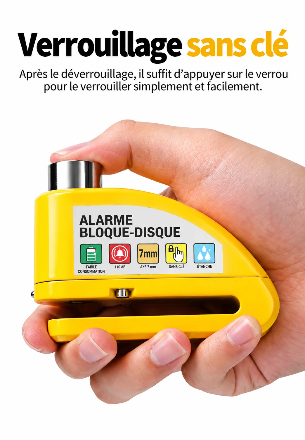 Verrouillage par pression