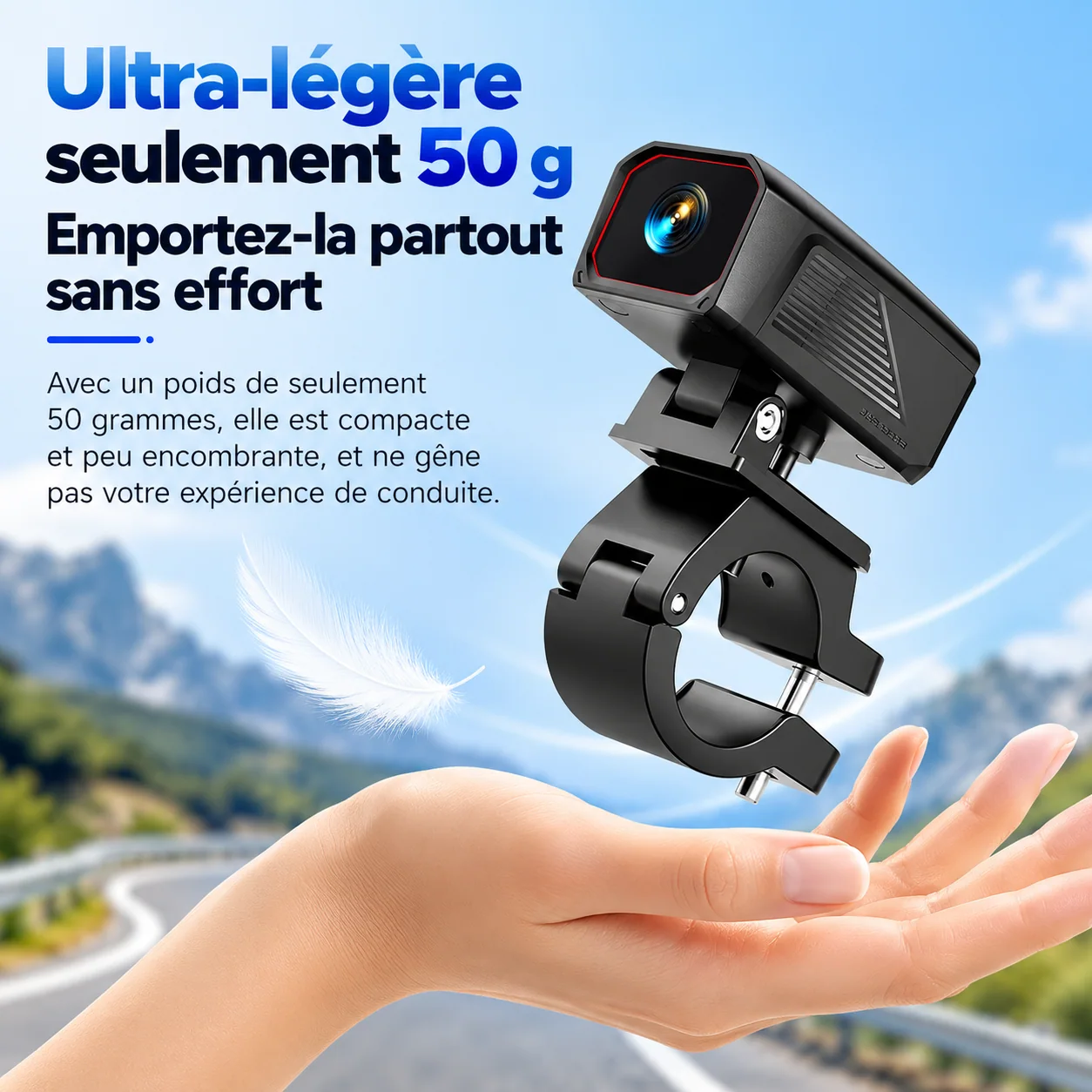 Poids de 50 g annoncé