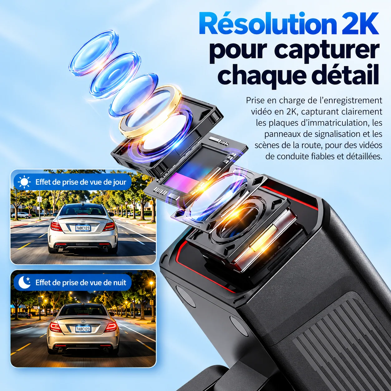 Résolution 2K et illustrations fournisseur de jour et de nuit