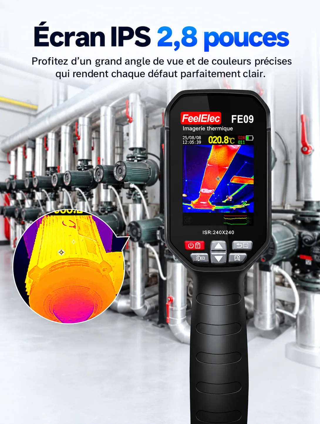 Écran IPS de 2,8 pouces présenté