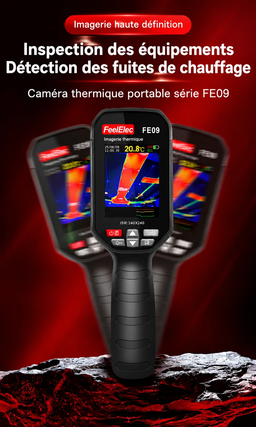 Caméra thermique portable FeelElec FE09
