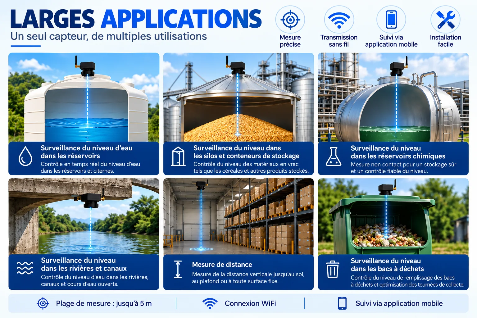 Applications présentées par le fournisseur, compatibilité à vérifier