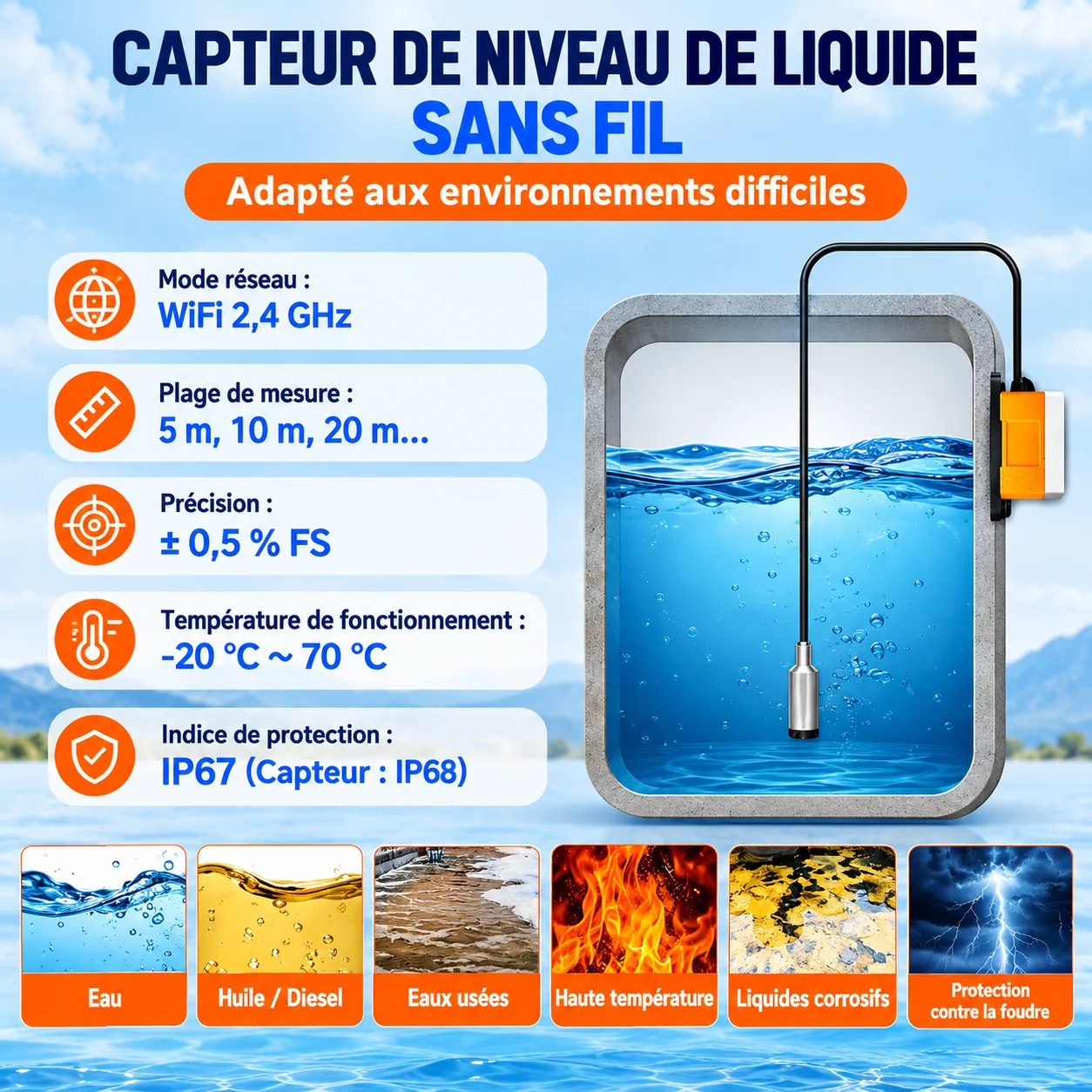 Moray Elec submersible — caracteristiques, présentation du fournisseur