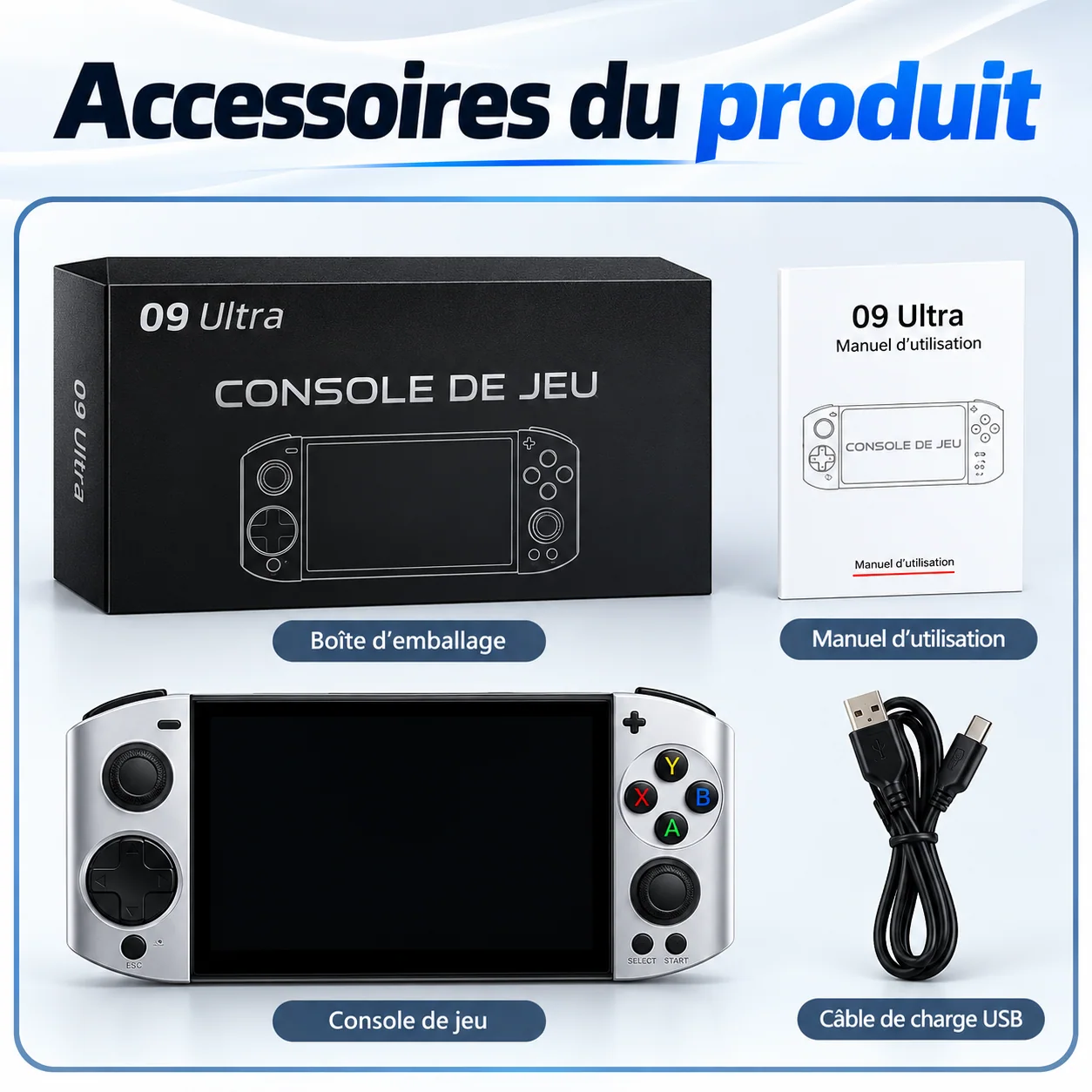 09 Ultra et accessoires présentés