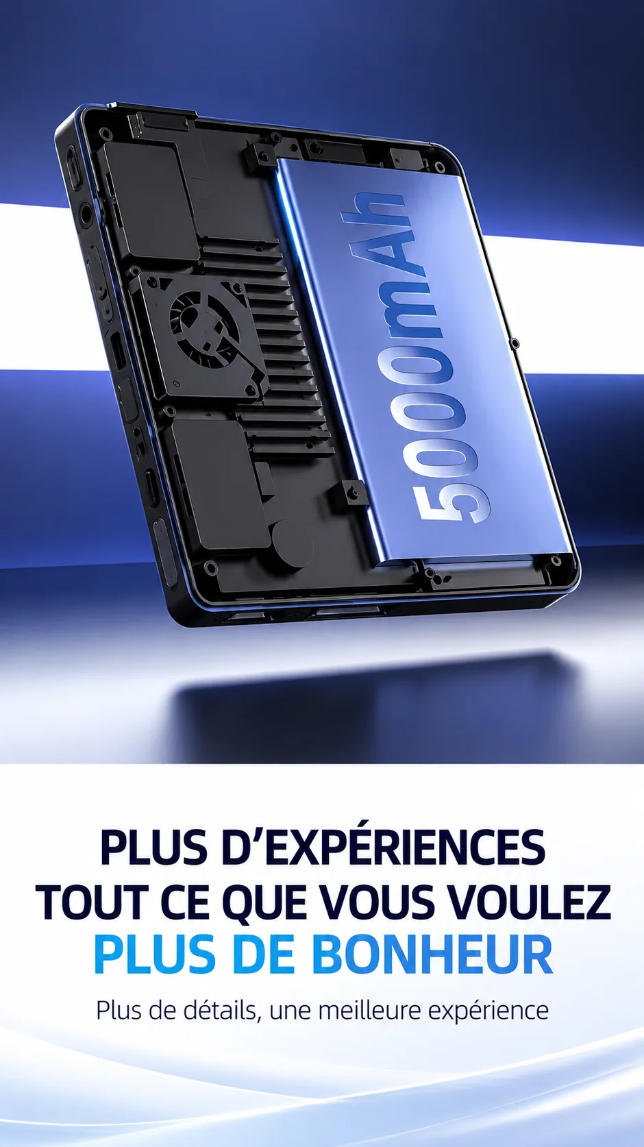 Batterie E5 Ultra de 5000 mAh annoncée