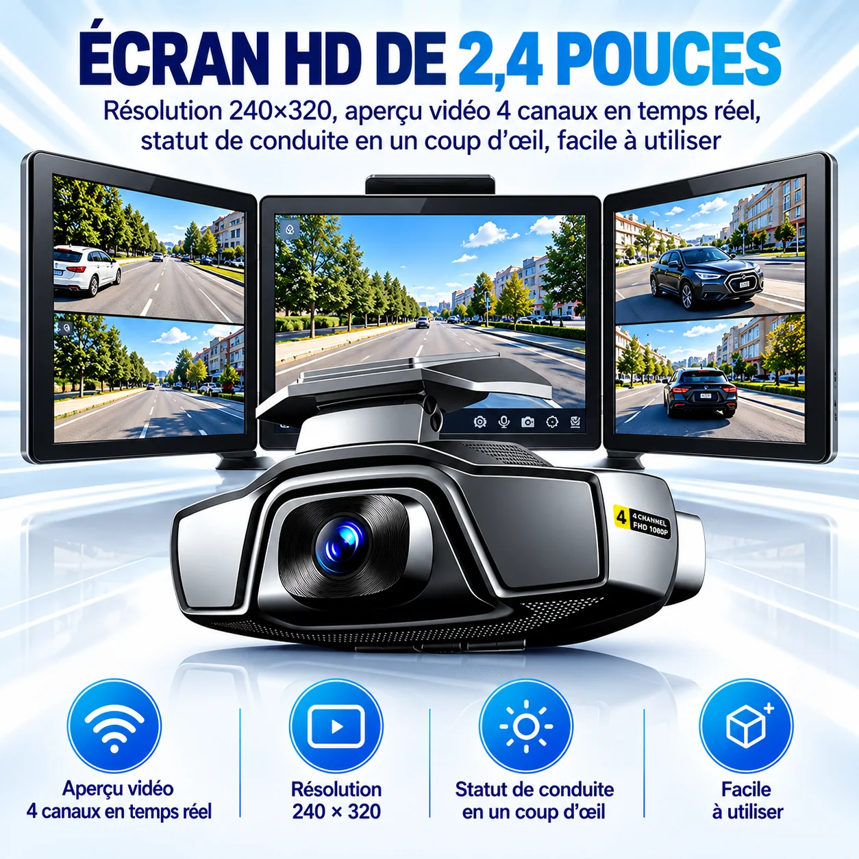 Écran de 2,4 pouces annoncé