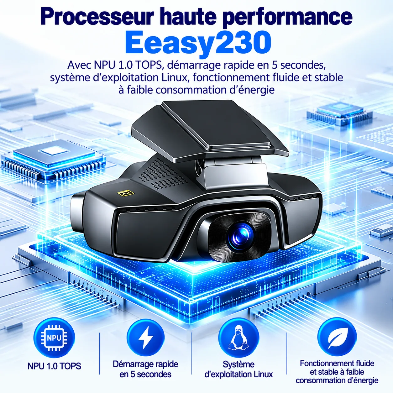 Processeur et système Linux annoncés