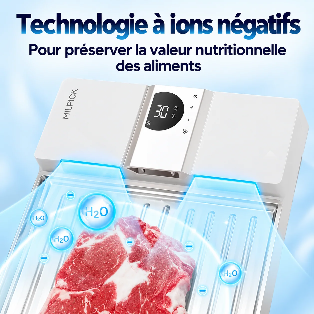 Illustration des allégations technologiques du fournisseur, non vérifiées