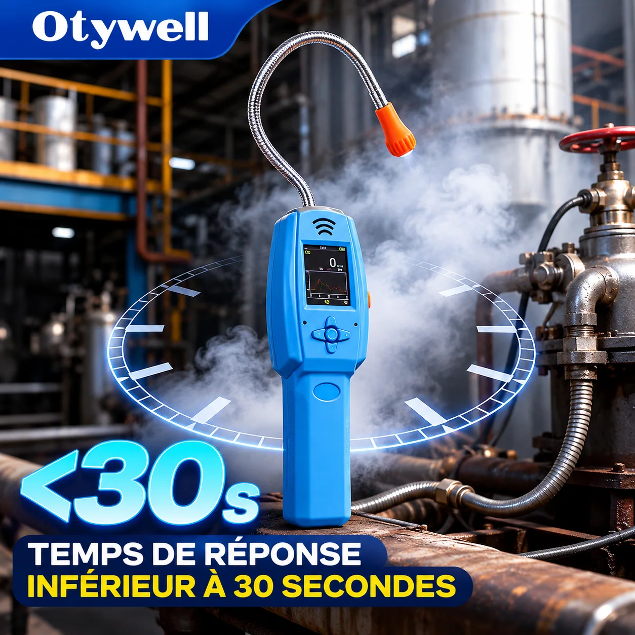 Temps de réponse inférieur à 30 secondes annoncé