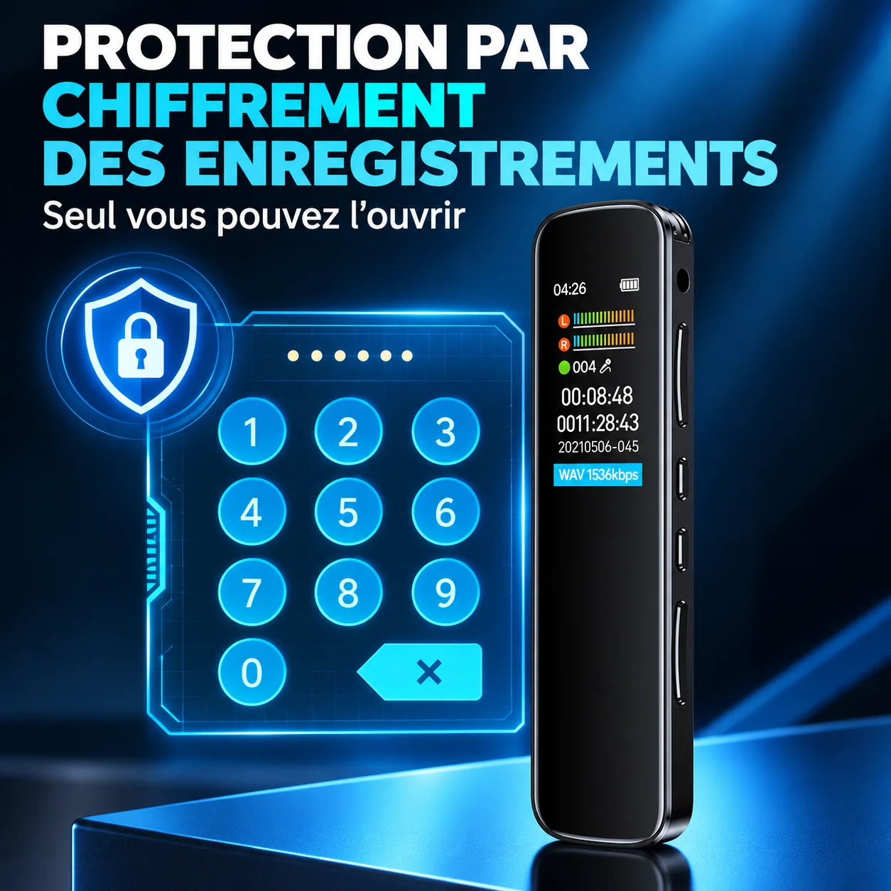 Protection des enregistrements annoncée