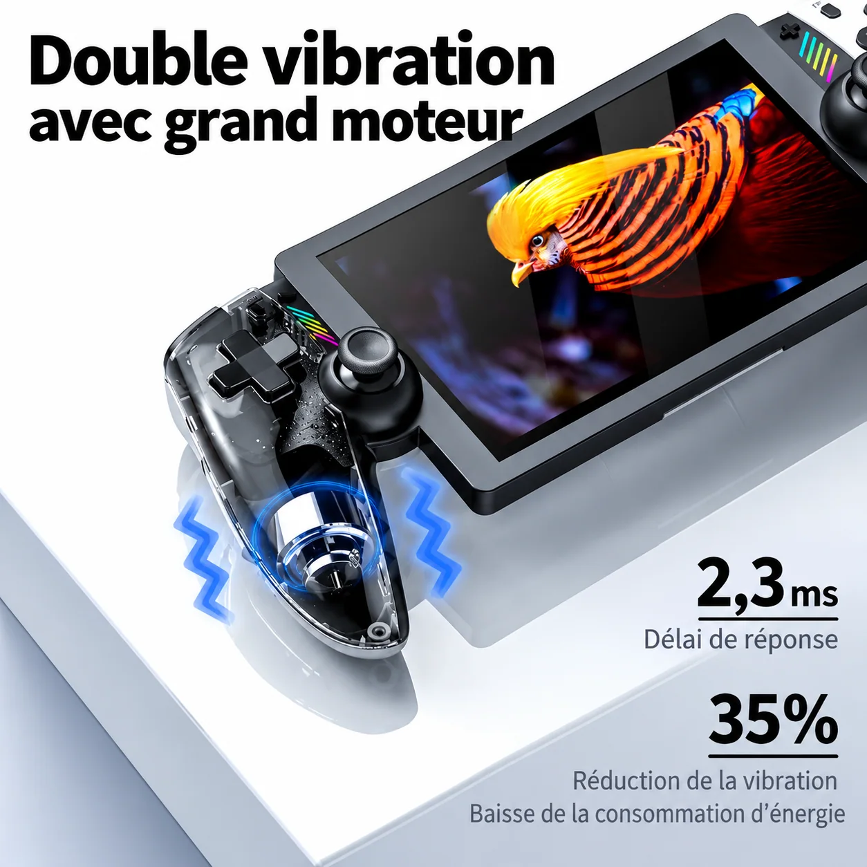 Double vibration et chiffres promotionnels du fournisseur