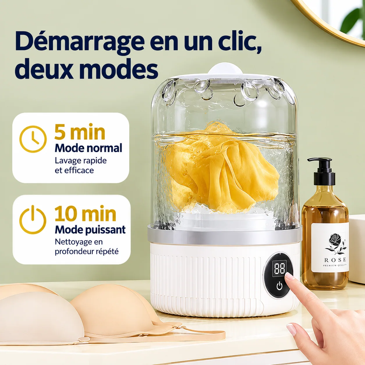 Modes de 5 et 10 minutes présentés