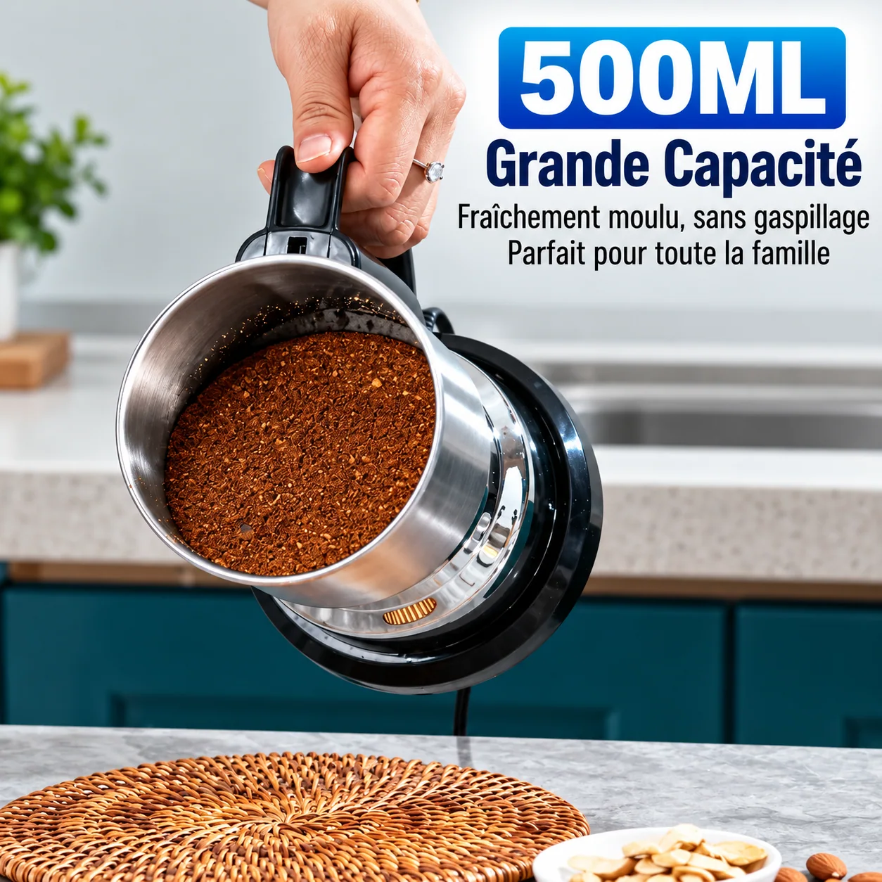 Capacité de 500 ml indiquée