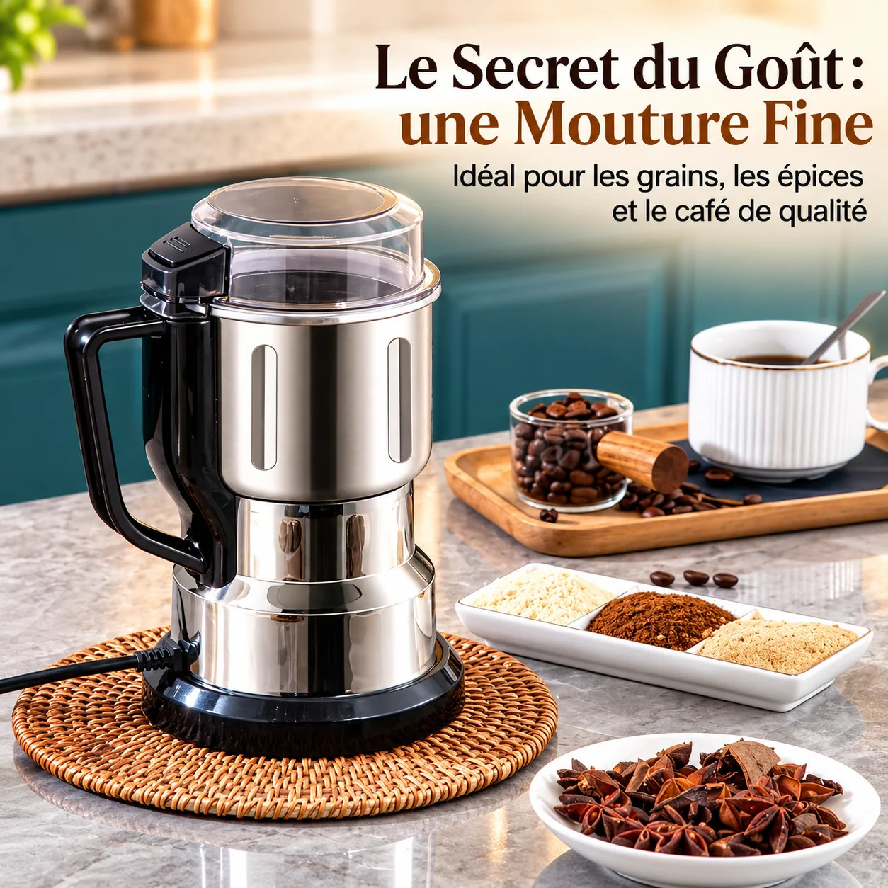 Mouture du café et des épices