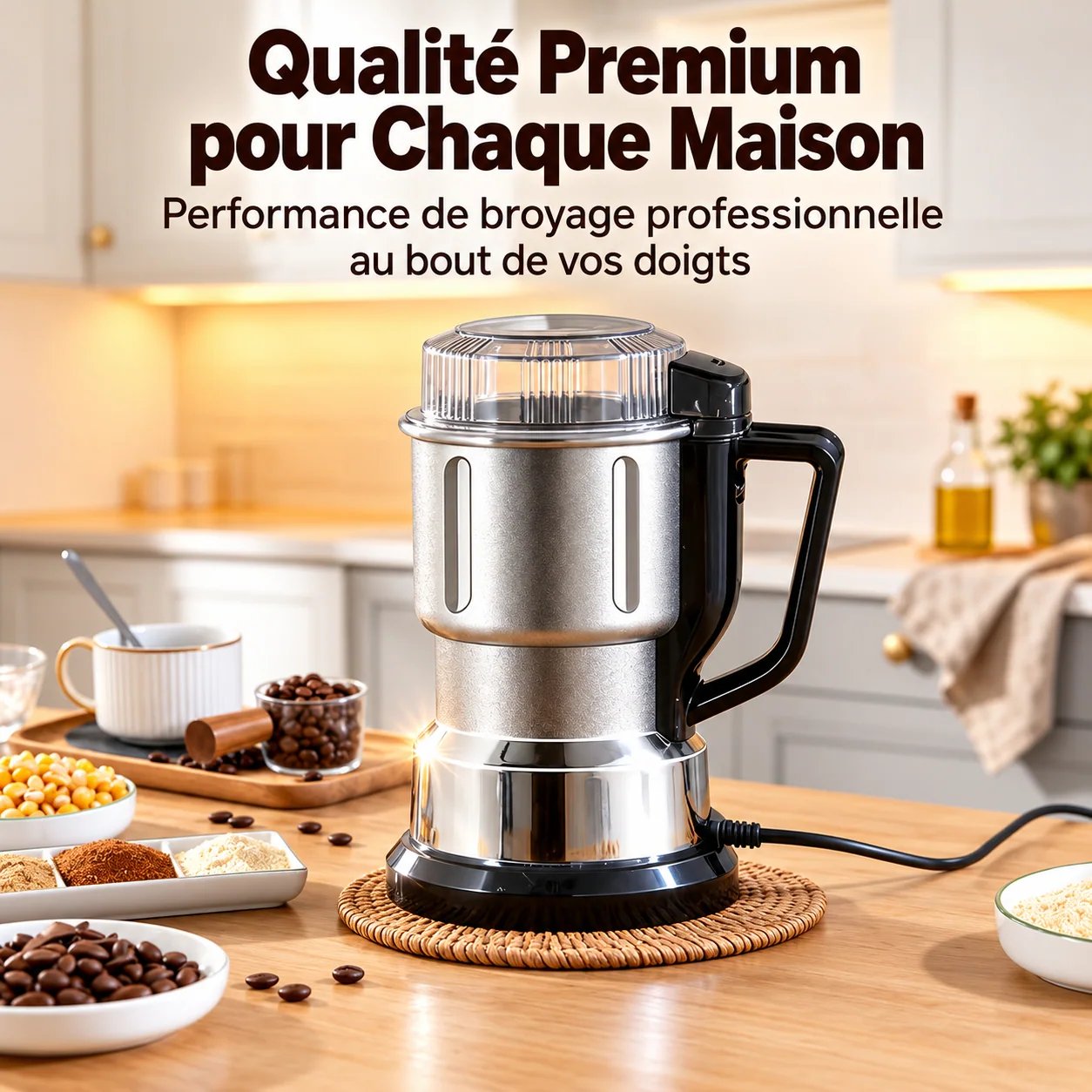 Moulin électrique multifonction 500 ml