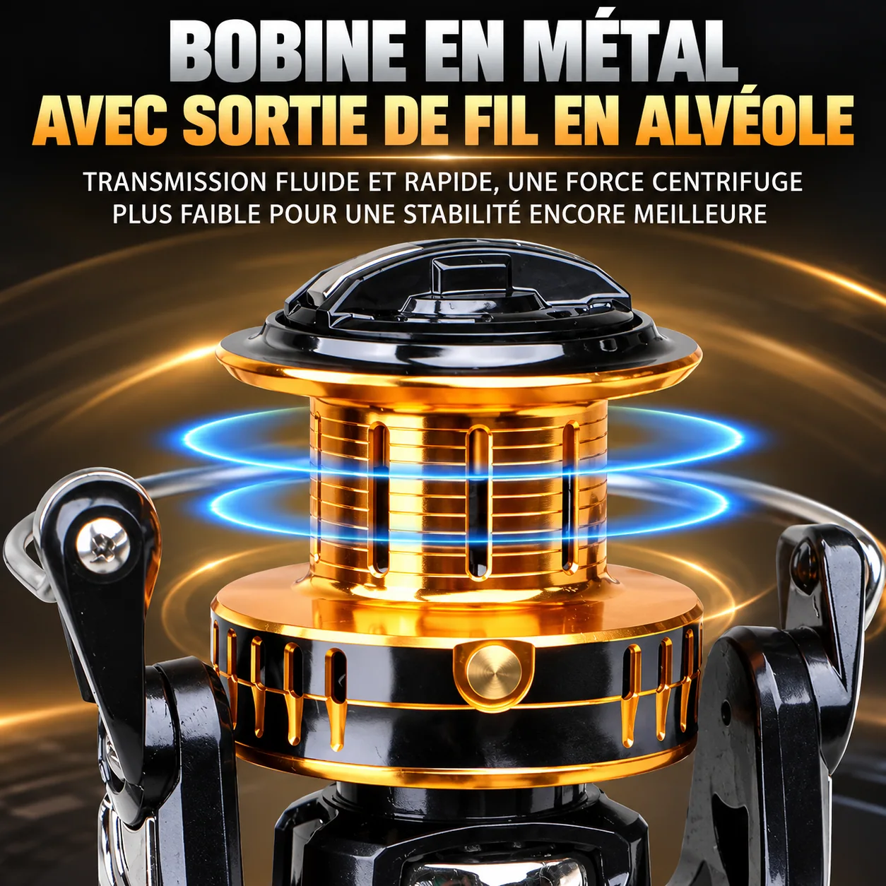 Détail de la bobine métallique annoncée