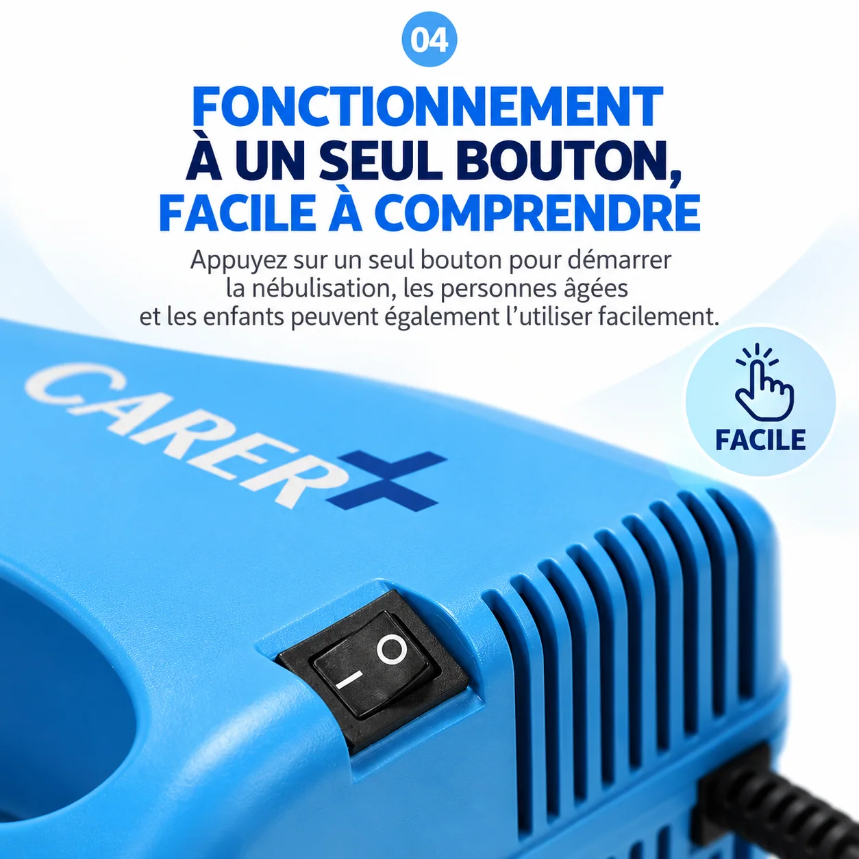 Interrupteur marche/arrêt du compresseur