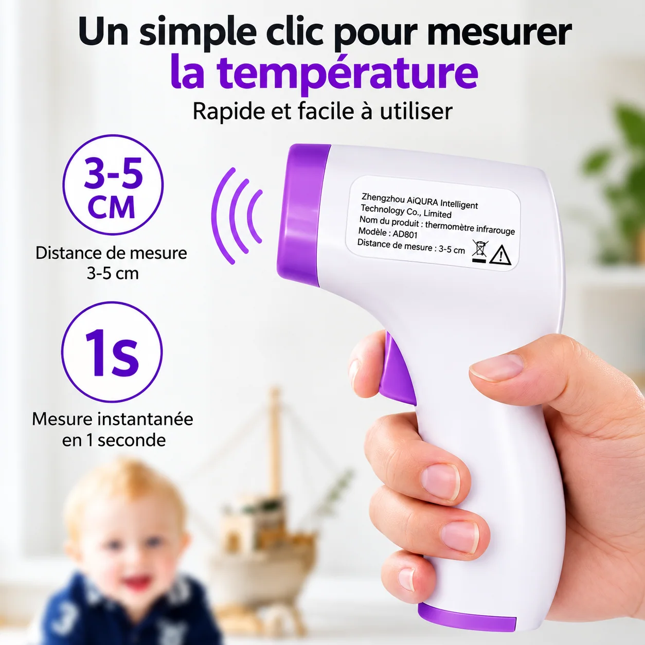 Présentation de la mesure sans contact