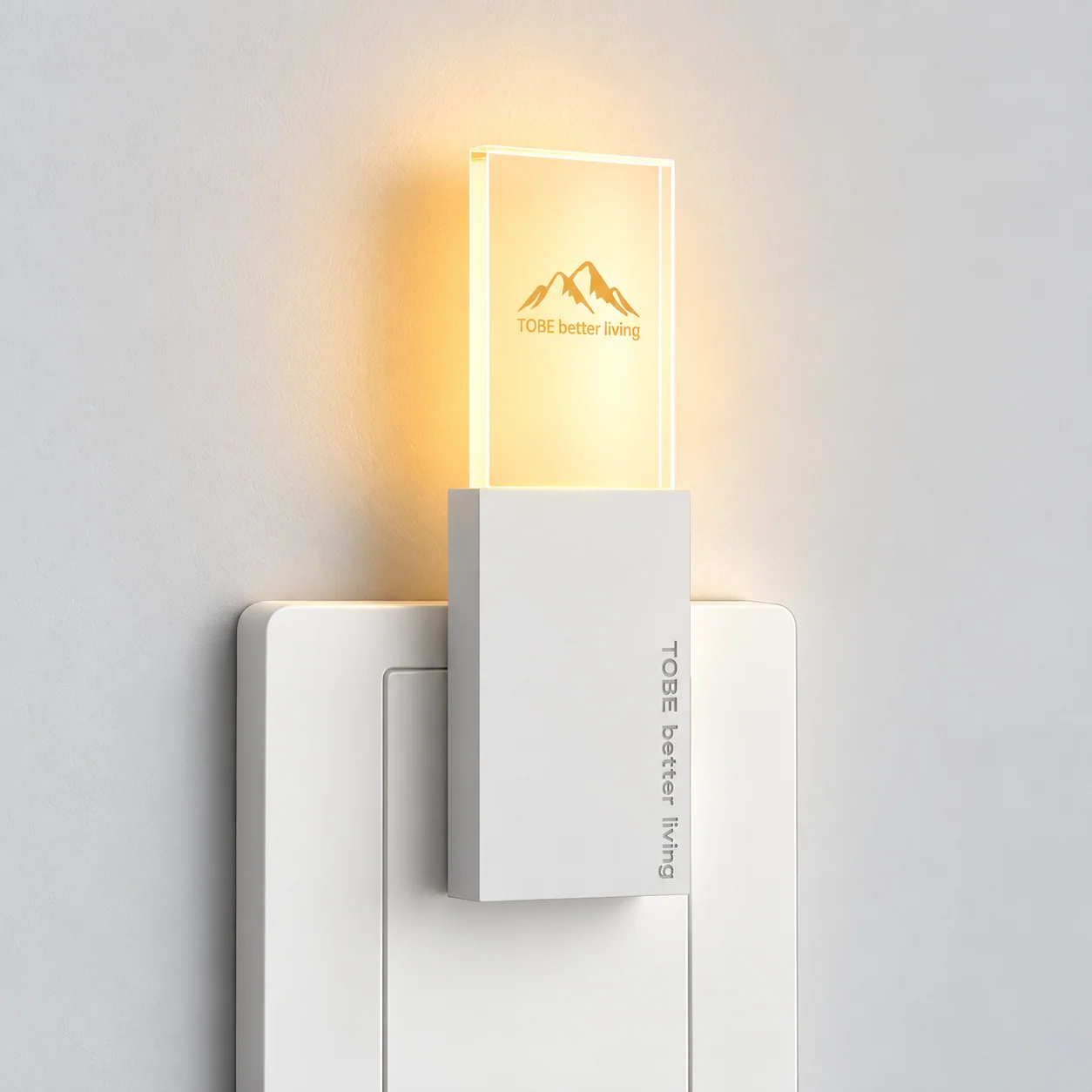 Veilleuse TOBE blanche à lumière chaude