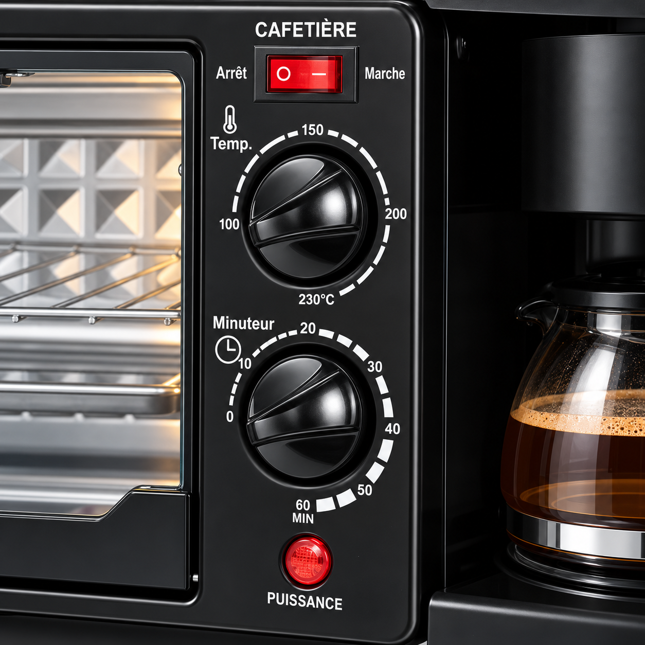 Machine à petit déjeuner RAF R.5308B — 3 en 1 — photo 4